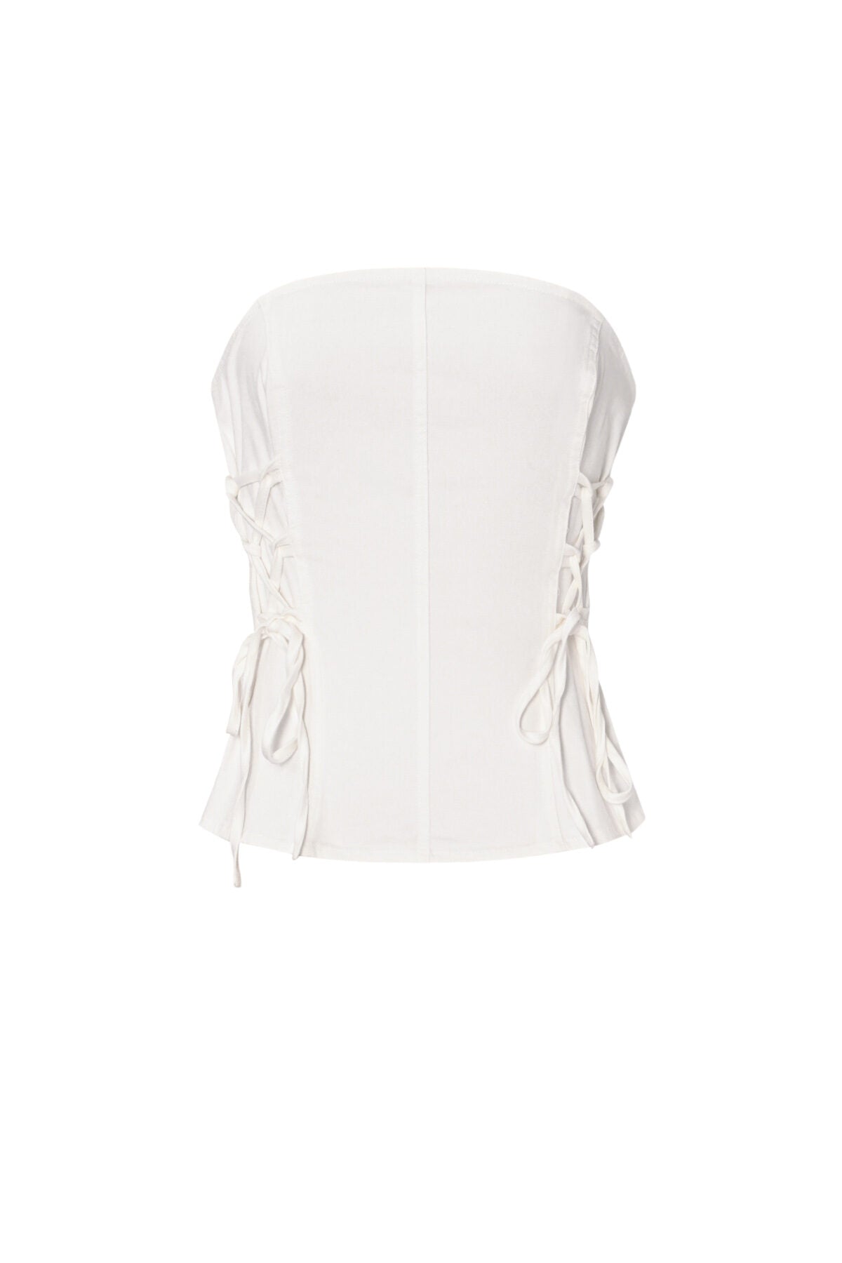 Woven Cotton Women's Denim Top Elegant Solid Color Spring/Summer