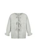 Nylon Women's Short Sleeve Tops Oversized Lace-Up Design